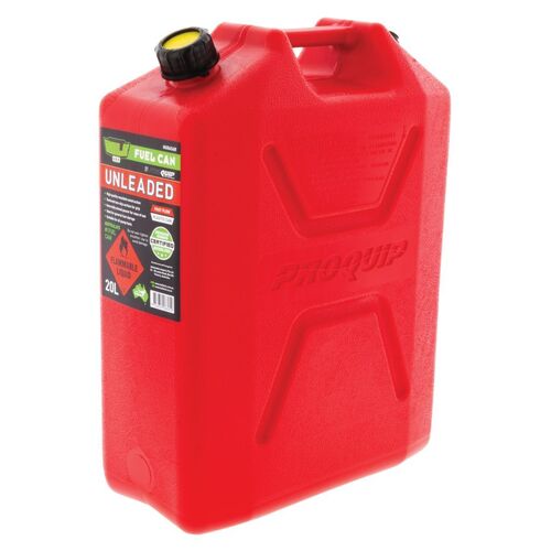 Fast Flow Plastic Fuel Can - Unleaded 20 Litre