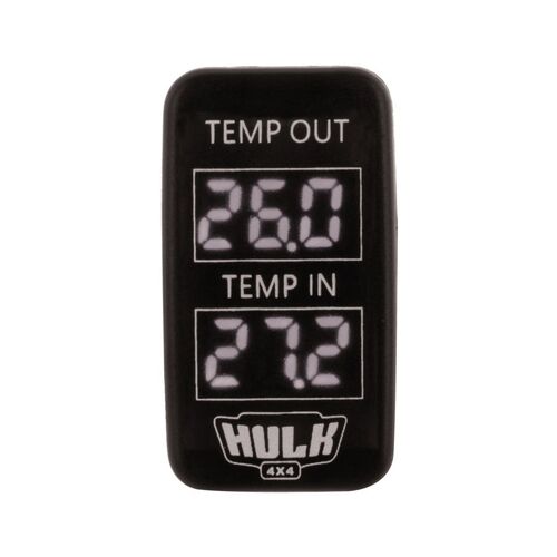 Toyota Early Dual Temperature Meter White Illum 12v