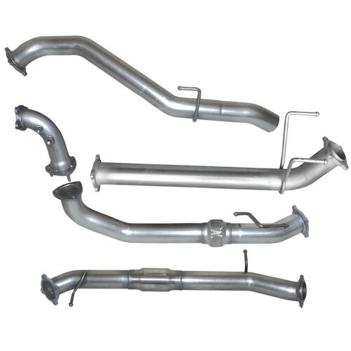 Mazda BT50 & Ford RANGER 3.0L PJ-PK 2006-2010 AUTO ONLY - Stainless Steel Exhaust Kit