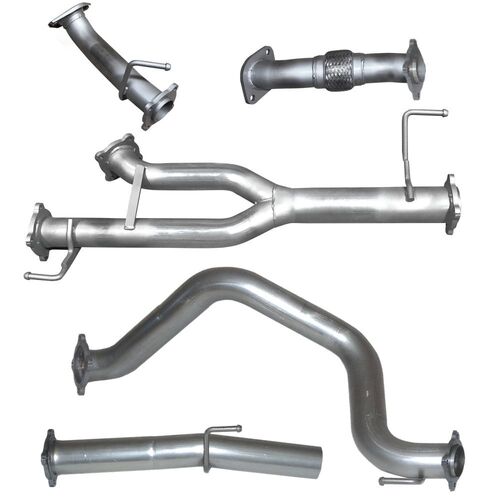 FORD EVEREST 3.2L TD DPF BACK UA-UAII SER WAGON - Stainless Steel Exhaust Kit
