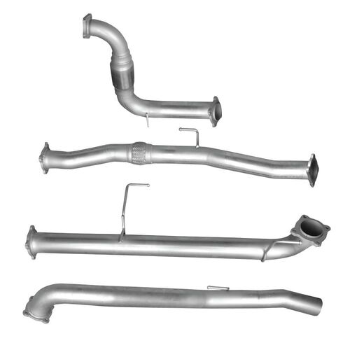 ISUZU D-MAX 4X4 3.0L RT SERIES TD 2012-10/2016 - Stainless Steel Exhaust Kit