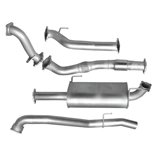 Isuzu D-Max 4WD 3.0L 4 CYL 2007-10 - Stainless Steel Exhaust Kit