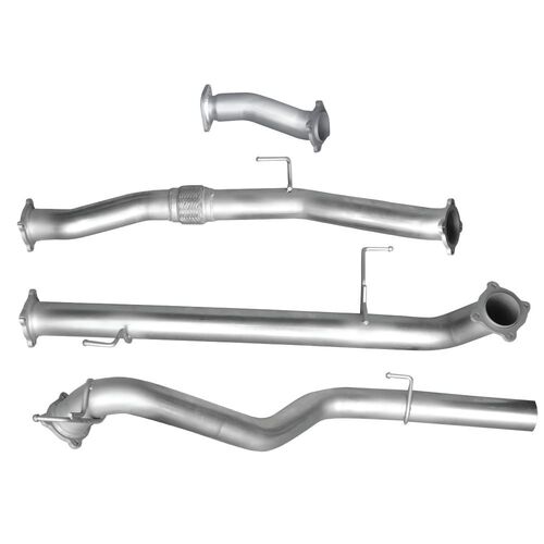 ISUZU MUX RF TD DPF BACK 12/2016-06/2021 - Stainless Steel Exhaust Kit