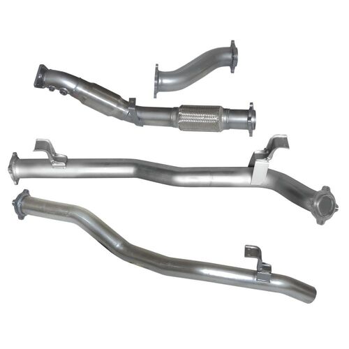 Toyota Landcruiser 76S 4.5L WAGON V8 03/2007-06/2016 - Stainless Steel Exhaust Kit