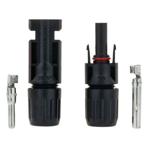 Male & Female MC4 Solar PV Connector - 10PK