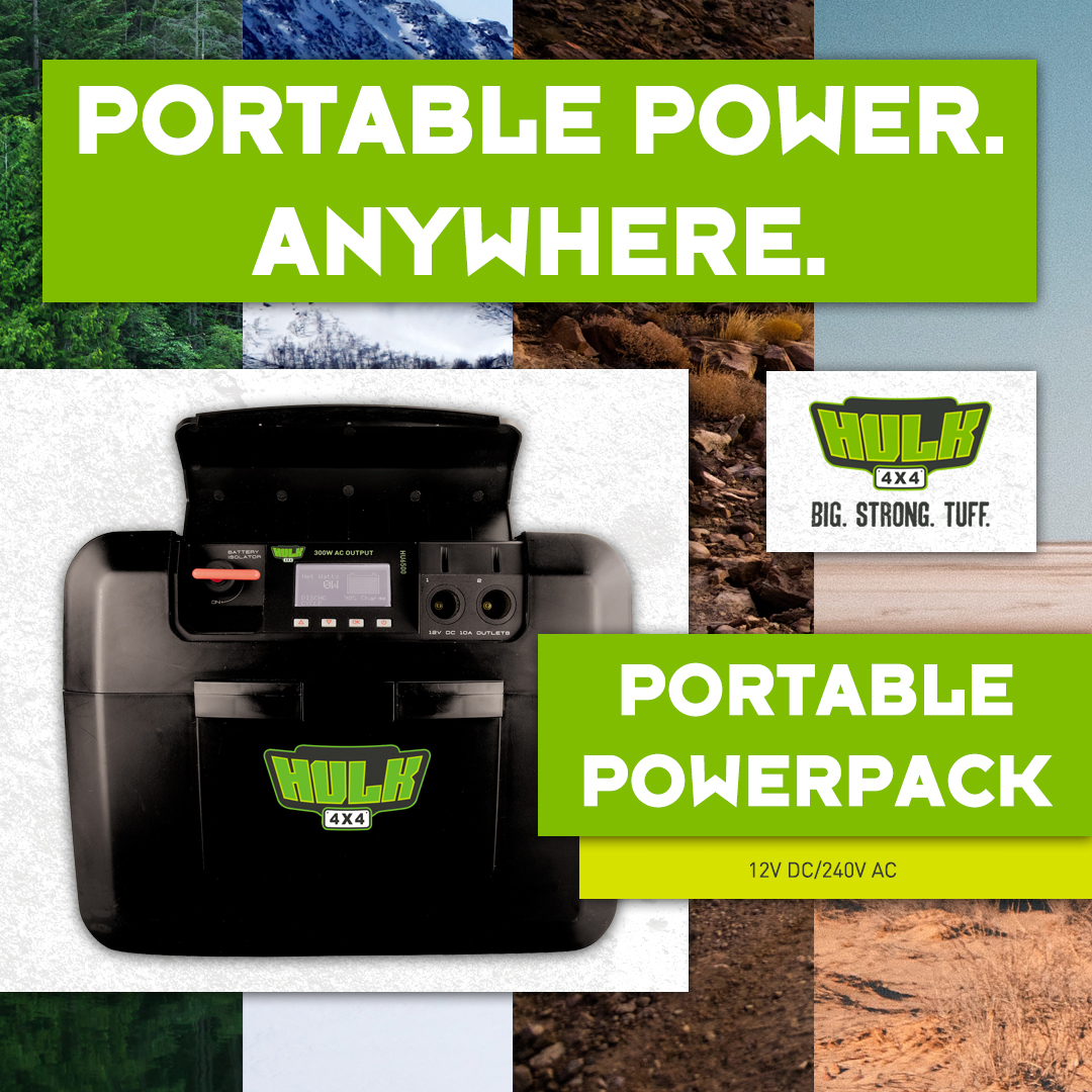 Portable Power Anywhere Thanks To Hulk 4X4'S Portable Powerpack