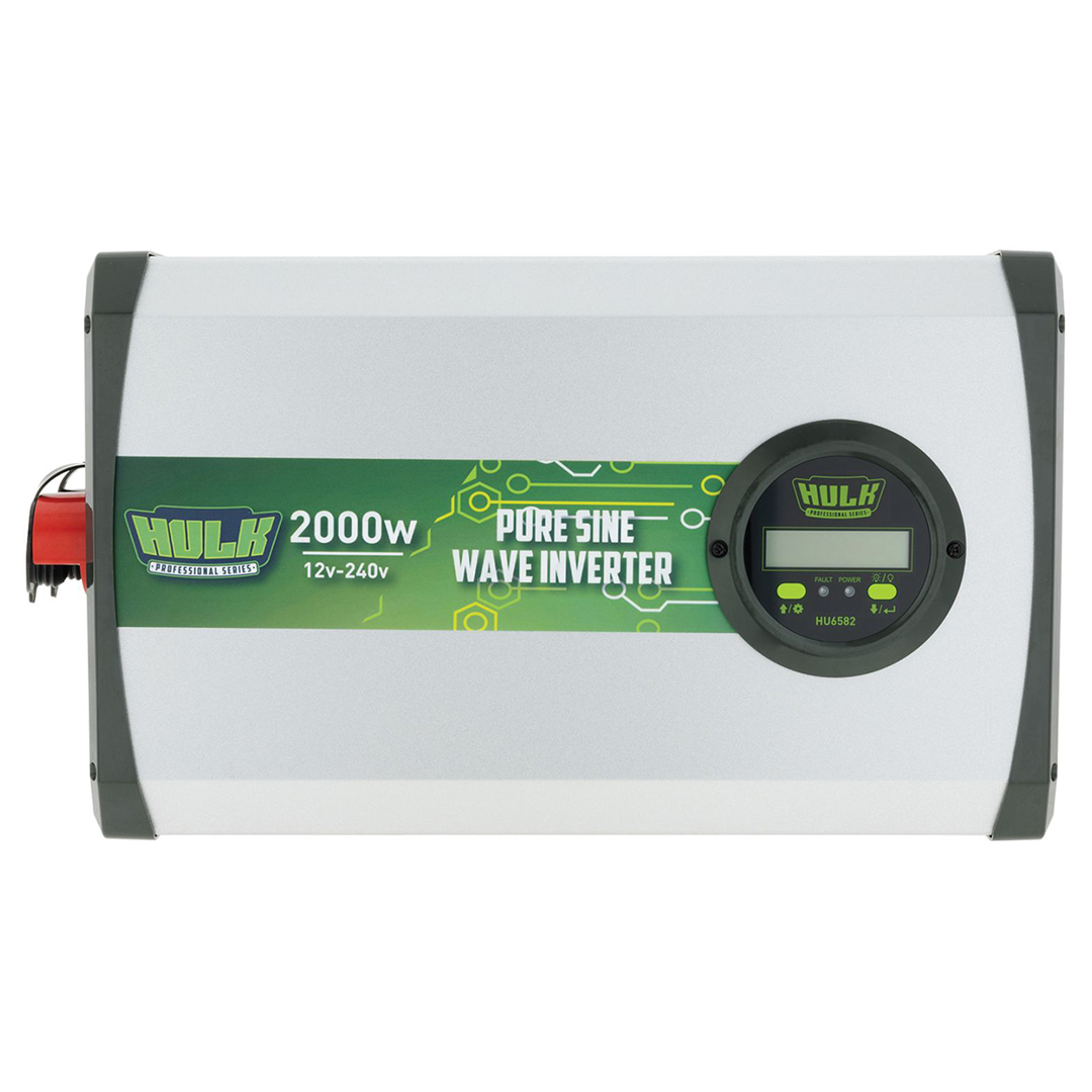 Bring the Comforts of Home to the Great Outdoors with  HULK Professional Pure Sine Wave Inverters